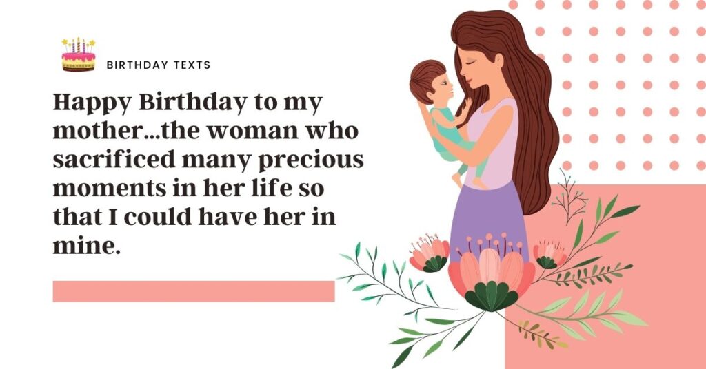 Birthday Messages for a Mom