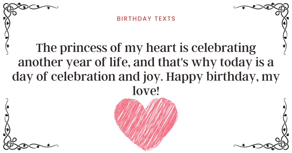 Birthday Wishes for a Girlfriend Love