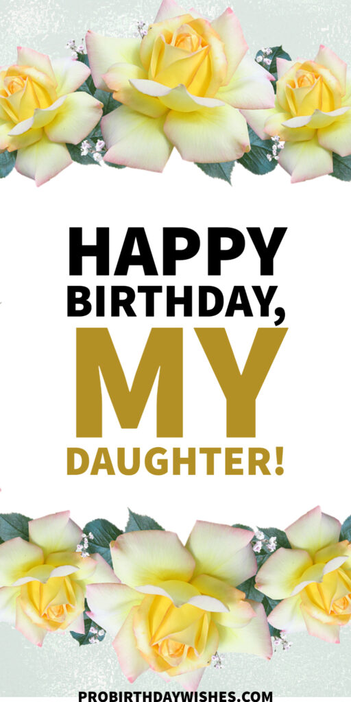 deep birthday wishes for daughter