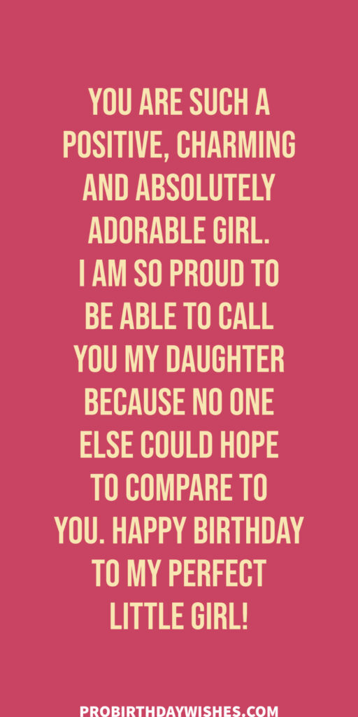 heart touching birthday wishes for daughter